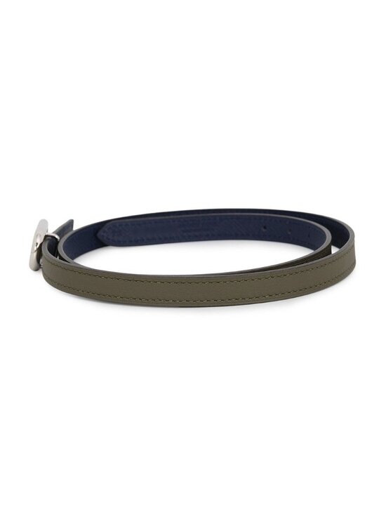 Hermes Belt Maillon Reversible Vert Veronese Blue Saffiano Silver Swift Epsom 70